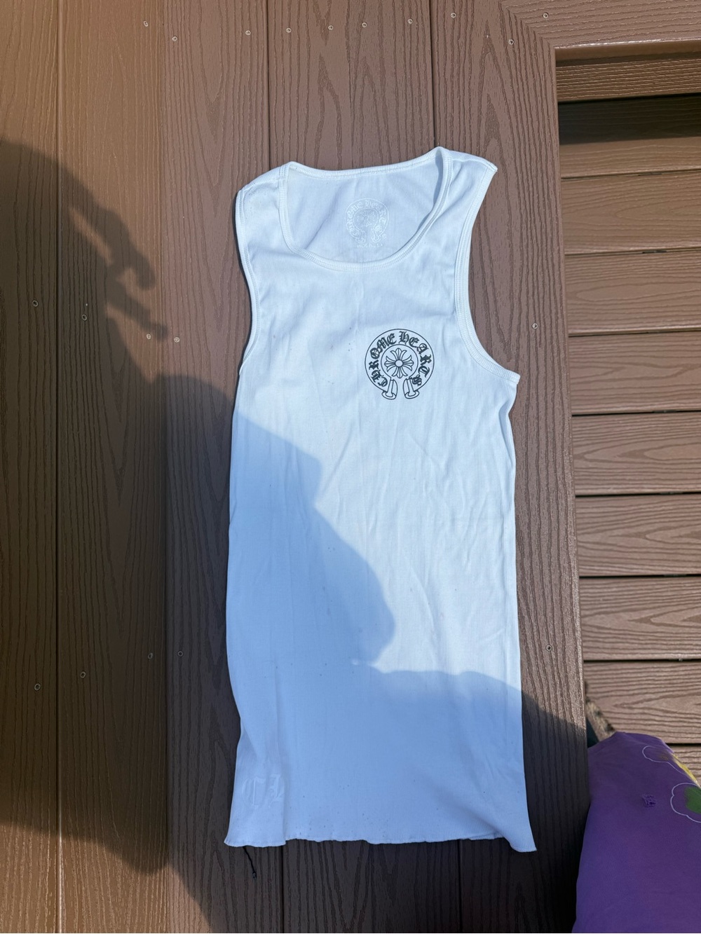 White chrome tank